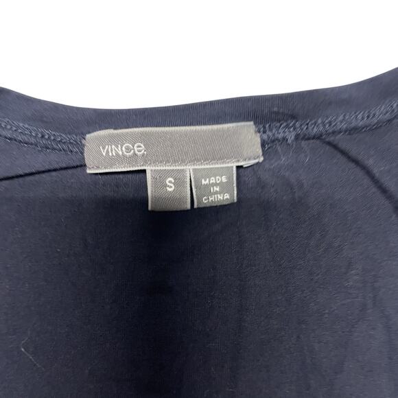 Vince Tank Women's Small Sleeveless Lightweight Modal Scoop Neck Blue Top - Picture 4 of 5